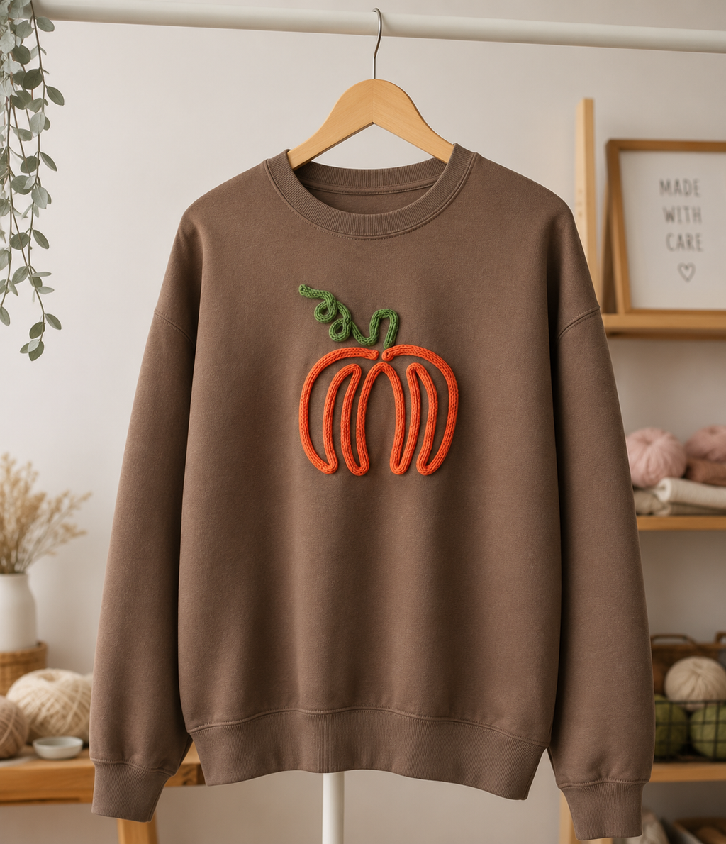 Adult Pumpkin Sweatshirt